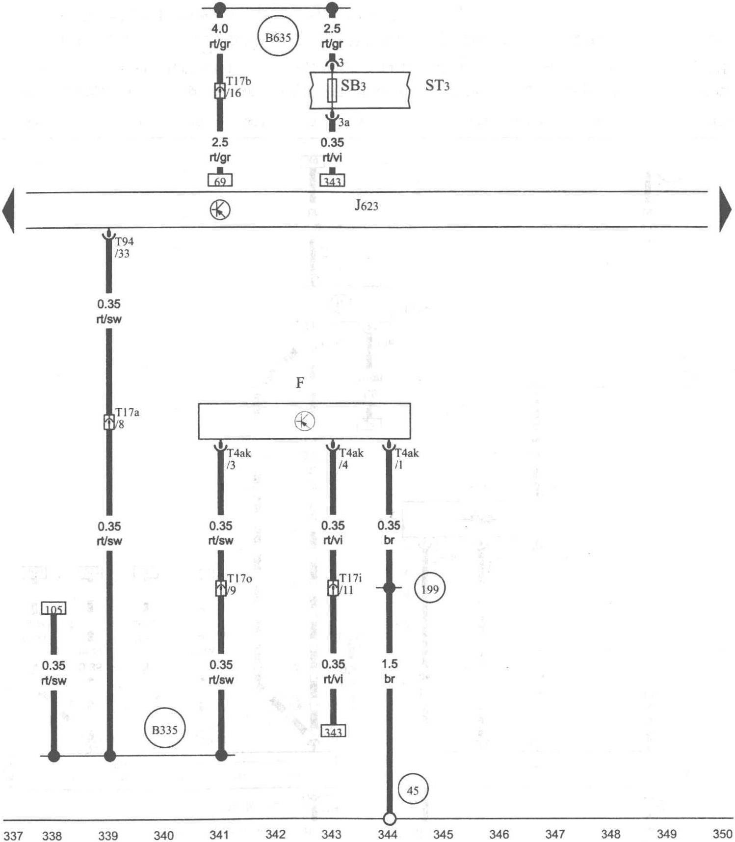 图1-1-53 制动信号灯开关、发动机控制单元